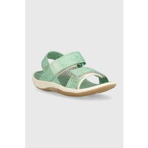 Keen sandale copii ELLE BACKSTRAP culoarea verde imagine
