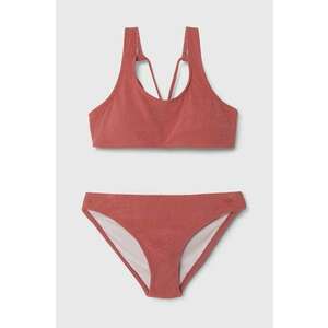 Protest costum de baie pentru copii din două piese PRTHONOLUA culoarea roz imagine