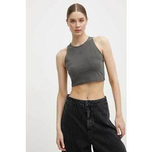 adidas Originals top femei, culoarea gri, IU2709 imagine