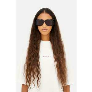 Marni ochelari de soare Tiznit Black femei, culoarea negru, EYMRN00056.001.HJB imagine