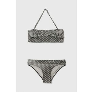 United Colors of Benetton costum de baie pentru copii din două piese culoarea negru imagine