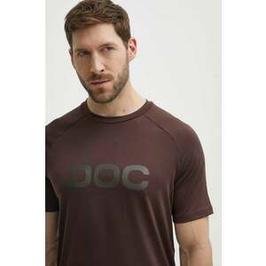 POC tricou de ciclism Reform Enduro culoarea maro, cu imprimeu imagine