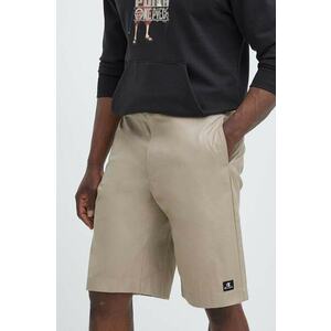 Champion pantaloni scurti din bumbac culoarea bej, 219861 imagine
