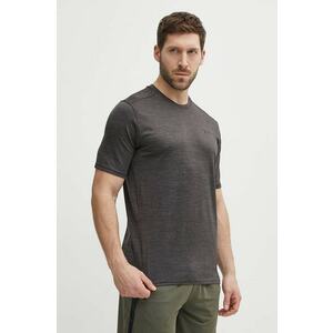 Under Armour tricou de antrenament Tech Vent culoarea gri, melanj imagine