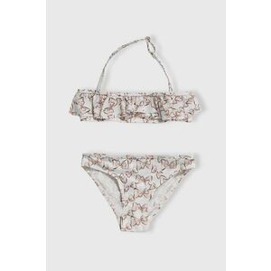 United Colors of Benetton costum de baie pentru copii din două piese culoarea gri imagine