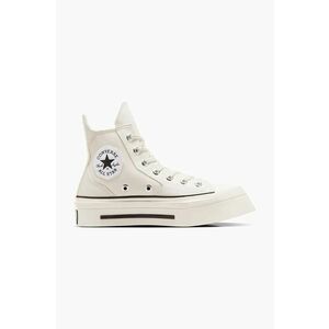 Converse teniși Chuck 70 De Luxe Squared HI culoarea bej, A06436C imagine