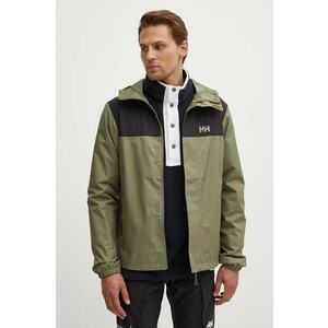Helly Hansen geaca VANCOUVER barbati, culoarea verde imagine