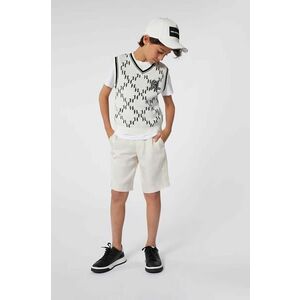 Karl Lagerfeld pantaloni scurti copii culoarea bej imagine