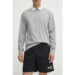 Reebok pantaloni scurti Brand Proud barbati, culoarea negru, 100076381 imagine