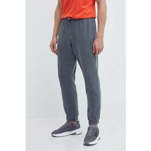 Reebok pantaloni de trening culoarea gri, neted, 100200154 imagine