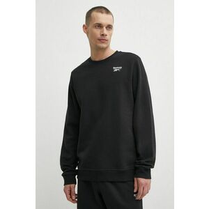 Reebok bluza Identity barbati, culoarea negru, neted, 100202864 imagine