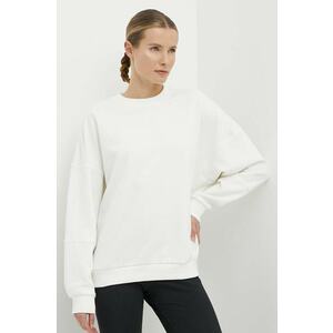 Reebok bluza LUX Collection femei, culoarea bej, neted, 100076140 imagine