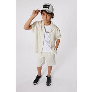 Karl Lagerfeld camasa copii culoarea bej imagine