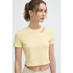 MAX&Co. tricou femei, culoarea galben, 2416941094200 2416940000000 imagine