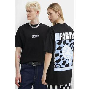 Vertere Berlin tricou din bumbac culoarea negru, cu imprimeu, VER T220 imagine