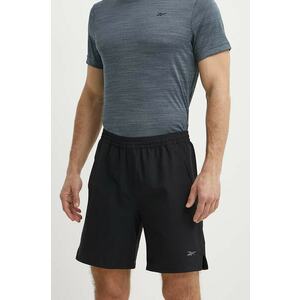 Reebok pantaloni scurți de antrenament Strength 4.0 culoarea negru, 100075796 imagine