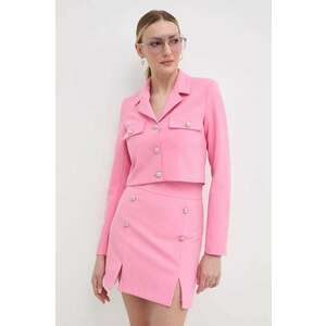 Morgan sacou VDARA.F culoarea roz, un singur rand de nasturi, neted, VDARA.F imagine