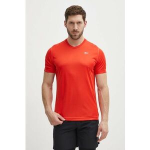 Reebok tricou de antrenament Identity Training culoarea rosu, neted, 100076456 imagine