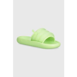 adidas papuci culoarea verde, IF0889 imagine