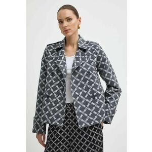 MICHAEL Michael Kors geaca femei, culoarea negru, de tranzitie imagine