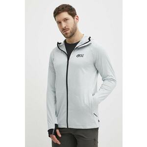 Picture hanorac Shari culoarea gri, cu glugă, melanj, SMT132 imagine