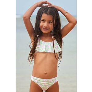 Roxy costum de baie pentru copii din două piese HIBILINE FLUTTE culoarea verde imagine