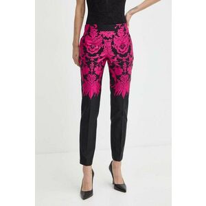 Luisa Spagnoli pantaloni RUNWAY COLLECTION femei, mulata, medium waist, 541151 imagine