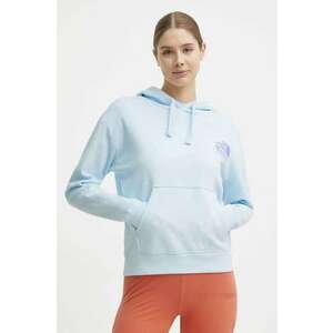The North Face hanorac de bumbac femei, cu glugă, cu imprimeu, NF0A87DYO0R1 imagine