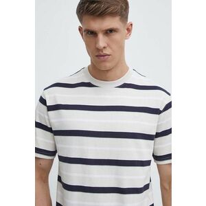 Puma tricou din bumbac MMQ barbati, culoarea bej, modelator, 624015 imagine