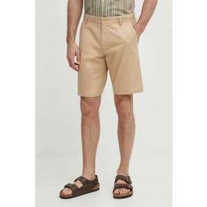 Gant pantaloni scurti din bumbac culoarea bej imagine