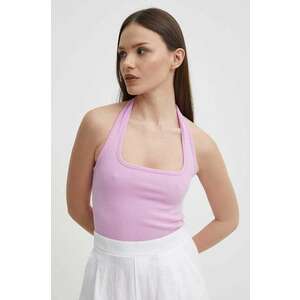 Sisley top femei, culoarea roz imagine