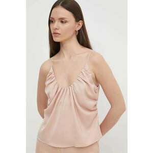 Sisley top femei, culoarea portocaliu imagine