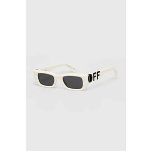 Off-White ochelari de soare femei, culoarea alb, OERI124_490107 imagine