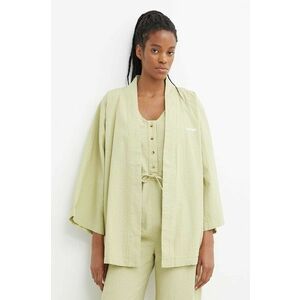 Picture kimono Marple Kimono culoarea verde, neted, WVT354 imagine