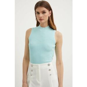 Morgan top MAGON femei, culoarea turcoaz, MAGON imagine