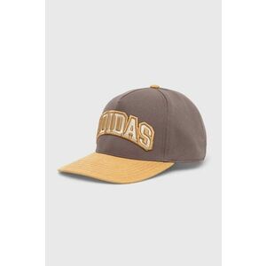 adidas Originals sapca culoarea maro, modelator, IU0046 imagine
