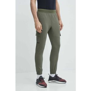 Under Armour pantaloni de antrenament culoarea verde imagine