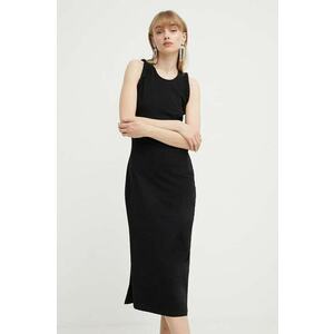 IRO rochie culoarea negru, maxi, mulată imagine