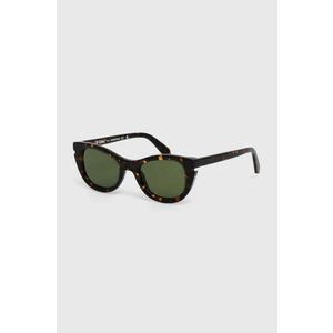 Off-White ochelari de soare femei, culoarea maro, OERI112_506055 imagine