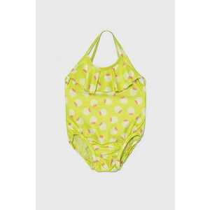 United Colors of Benetton costum de baie dintr-o bucată pentru bebeluși culoarea verde imagine