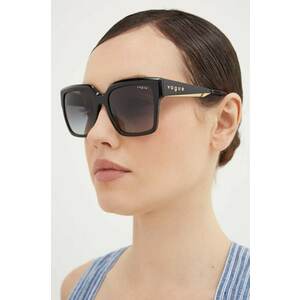 VOGUE ochelari de soare femei, culoarea negru, 0VO5553S imagine
