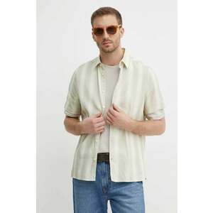 Sisley camasa barbati, cu guler clasic, slim imagine