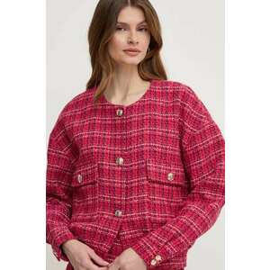 Morgan geaca VESIL.F femei, culoarea rosu, de tranzitie, VESIL.F imagine