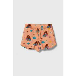 zippy pantaloni scurți din bumbac pentru copii culoarea portocaliu, modelator, talie reglabila imagine