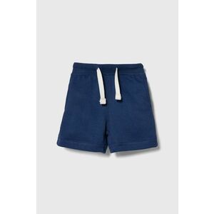 zippy pantaloni scurti bebe culoarea albastru marin, neted, talie reglabila imagine