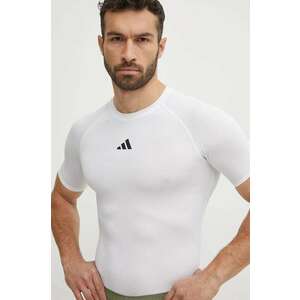 adidas Performance tricou de ciclism culoarea alb, neted, IP9959 imagine