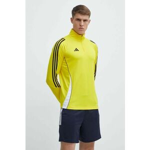 adidas Performance hanorac de antrenament Tiro 24 culoarea galben, cu imprimeu, IS1043 imagine