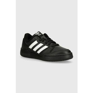 adidas Originals sneakers din piele Team Court 2 STR culoarea negru, ID6630 imagine