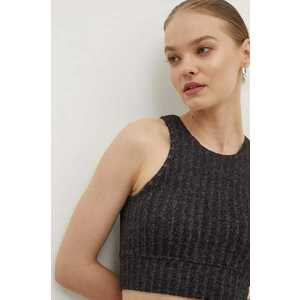 Rip Curl top femei, culoarea negru imagine