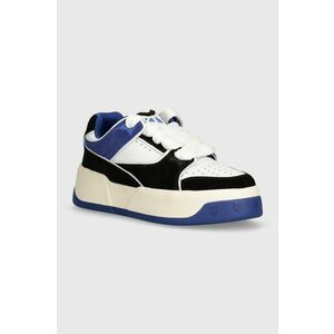 Naked Wolfe sneakers din piele Kash Nubuck Leather Blue imagine